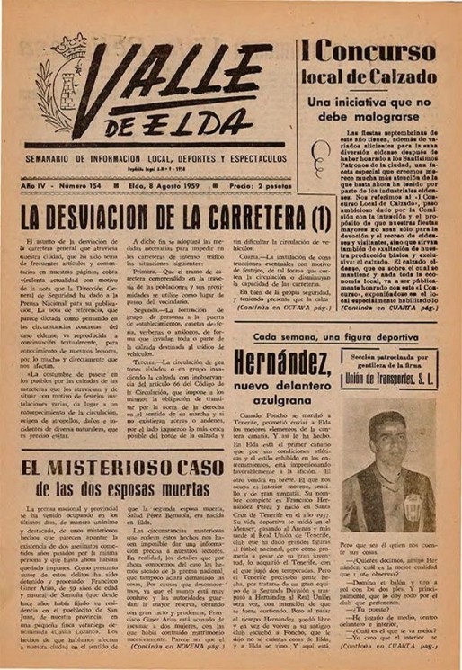 N&uacute;mero 0154<span>8 de agosto de 1959</span>