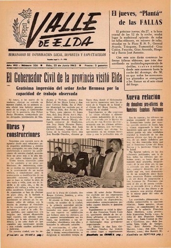 N&uacute;mero 0356 - 22 de junio de 1963
