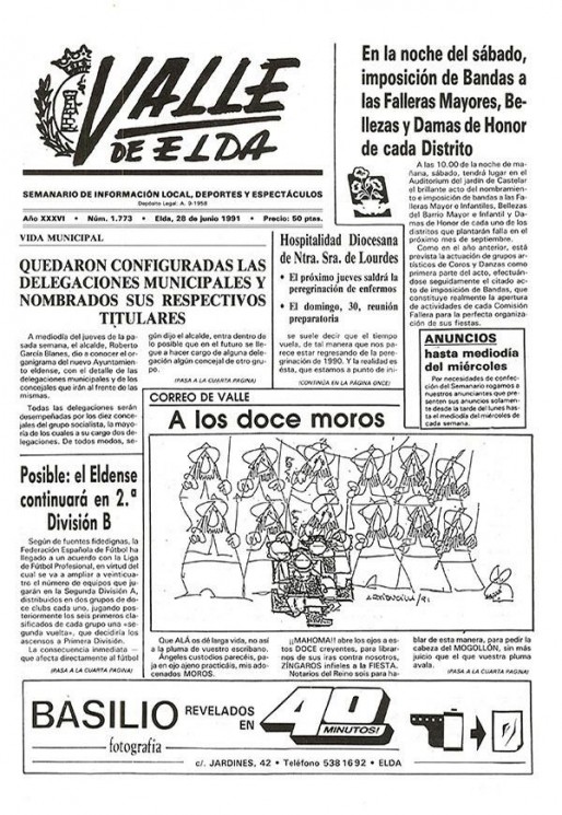 N&uacute;mero 1.773<span>28 de junio de 1991</span>