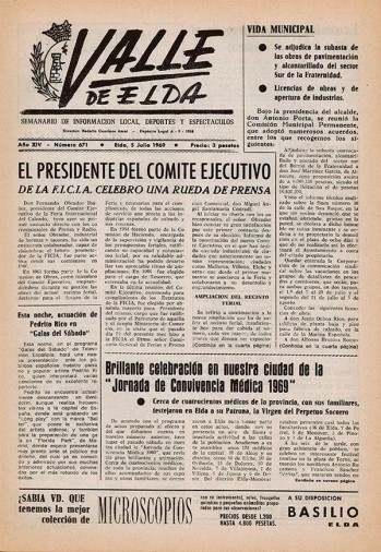 N&uacute;mero 0671 - 5 de julio de 1969