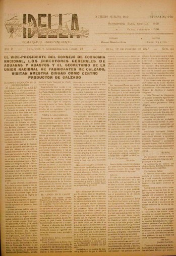 Idella n&ordm; 053 - A&ntilde;o 1927