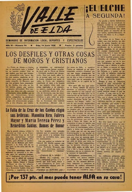 N&uacute;mero 0094<span>14 de junio de 1958</span>