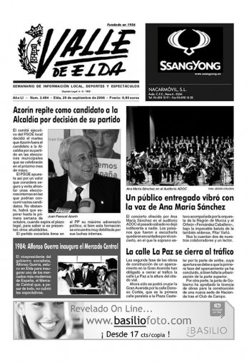 N&uacute;mero 2.484 - 29 de septiembre de 2006