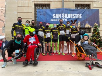 Zancadas sobre ruedas despide el a&ntilde;o corriendo dos San Silvestre