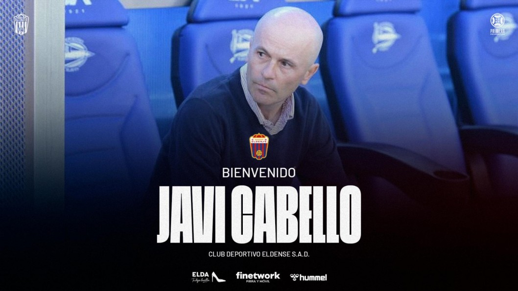 Javi Cabello es el nuevo entrenador del CD Eldense Javi Cabello es el nuevo entrenador del CD Eldense