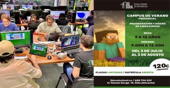 Campus de Verano para ni&ntilde;os de 9 a 12 a&ntilde;os de 3DSOULSCHOOL