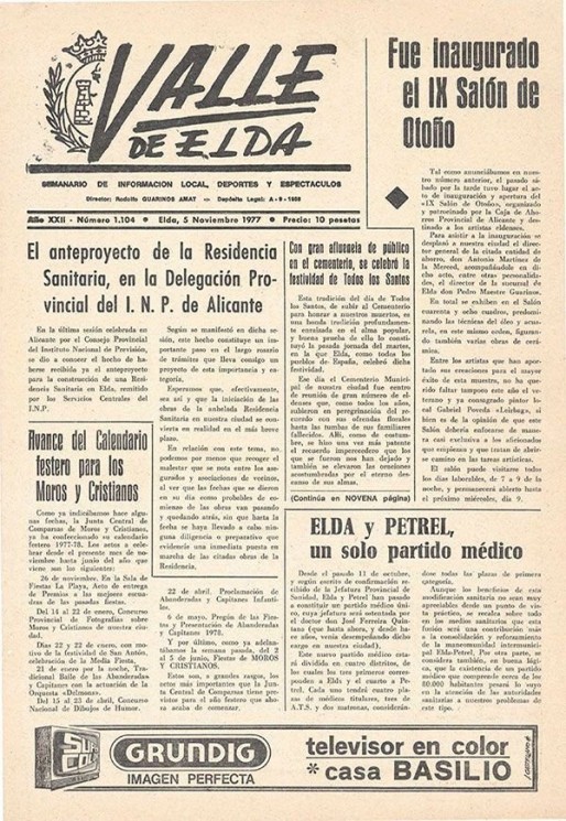 N&uacute;mero 1.104<span>5 de noviembre de 1977</span>