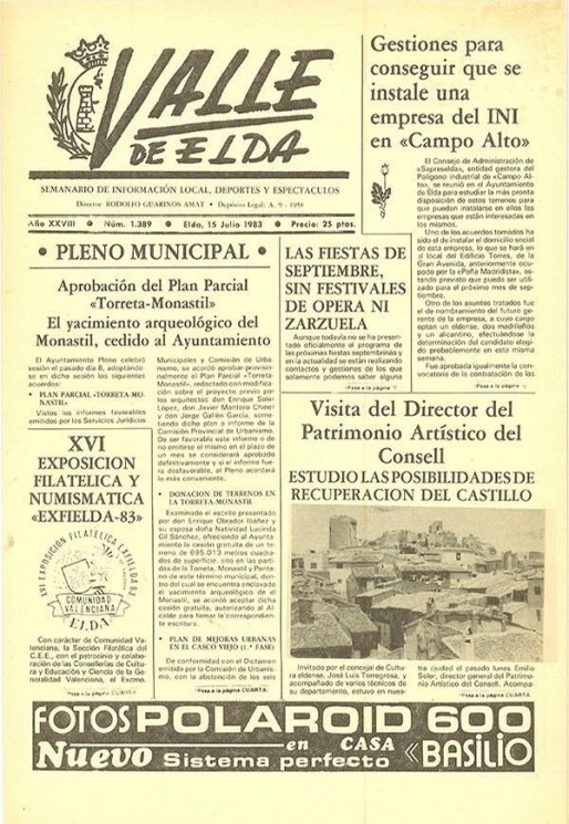 N&uacute;mero 1.389<span>15 de julio de 1983</span>