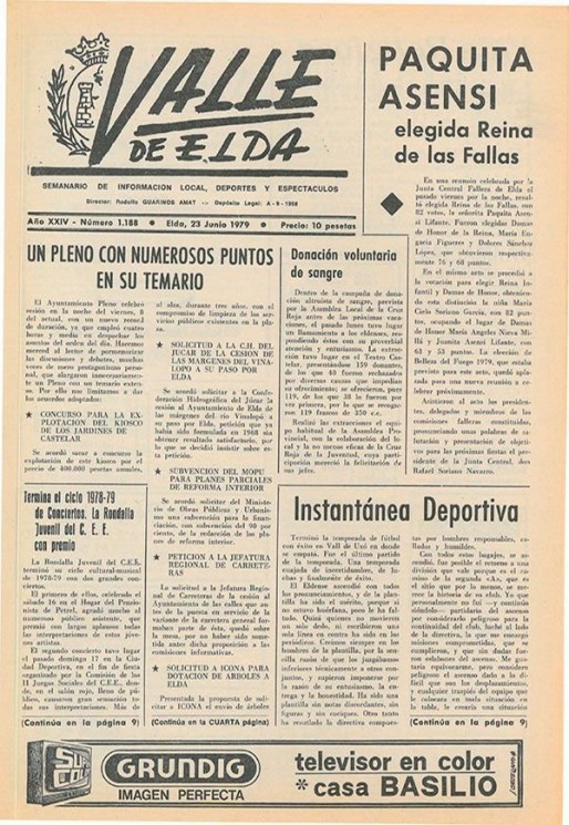 N&uacute;mero 1.188<span>23 de junio de 1979</span>