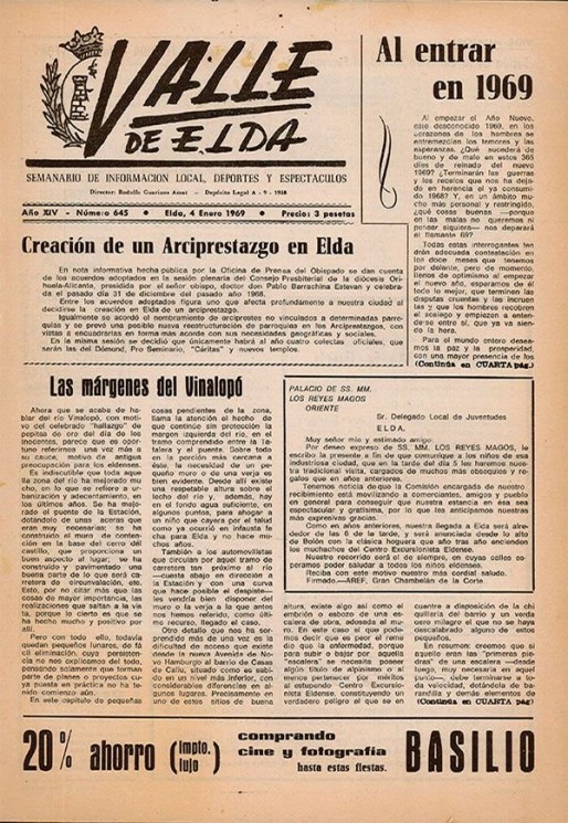N&uacute;mero 0645<span>4 de enero de 1969</span>