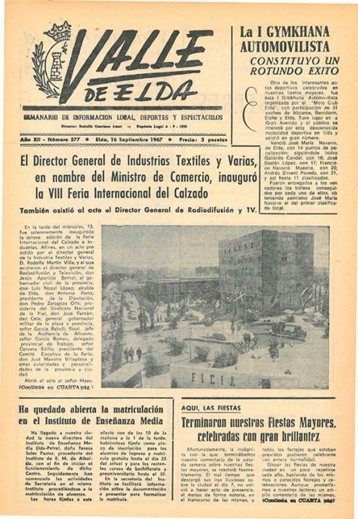 N&uacute;mero 0577<span>16 de septiembre de 1967</span>