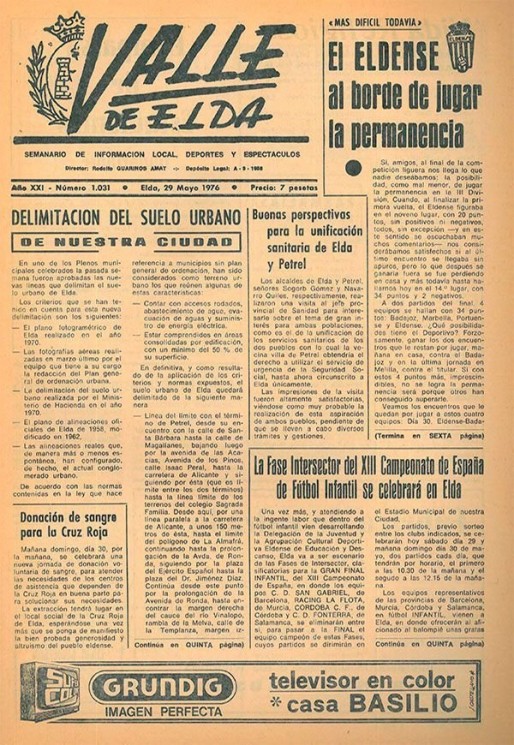 N&uacute;mero 1.031<span>29 de mayo de 1976</span>