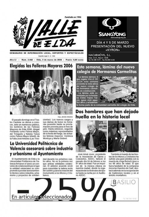 N&uacute;mero 2.462<span>3 de marzo de 2006</span>