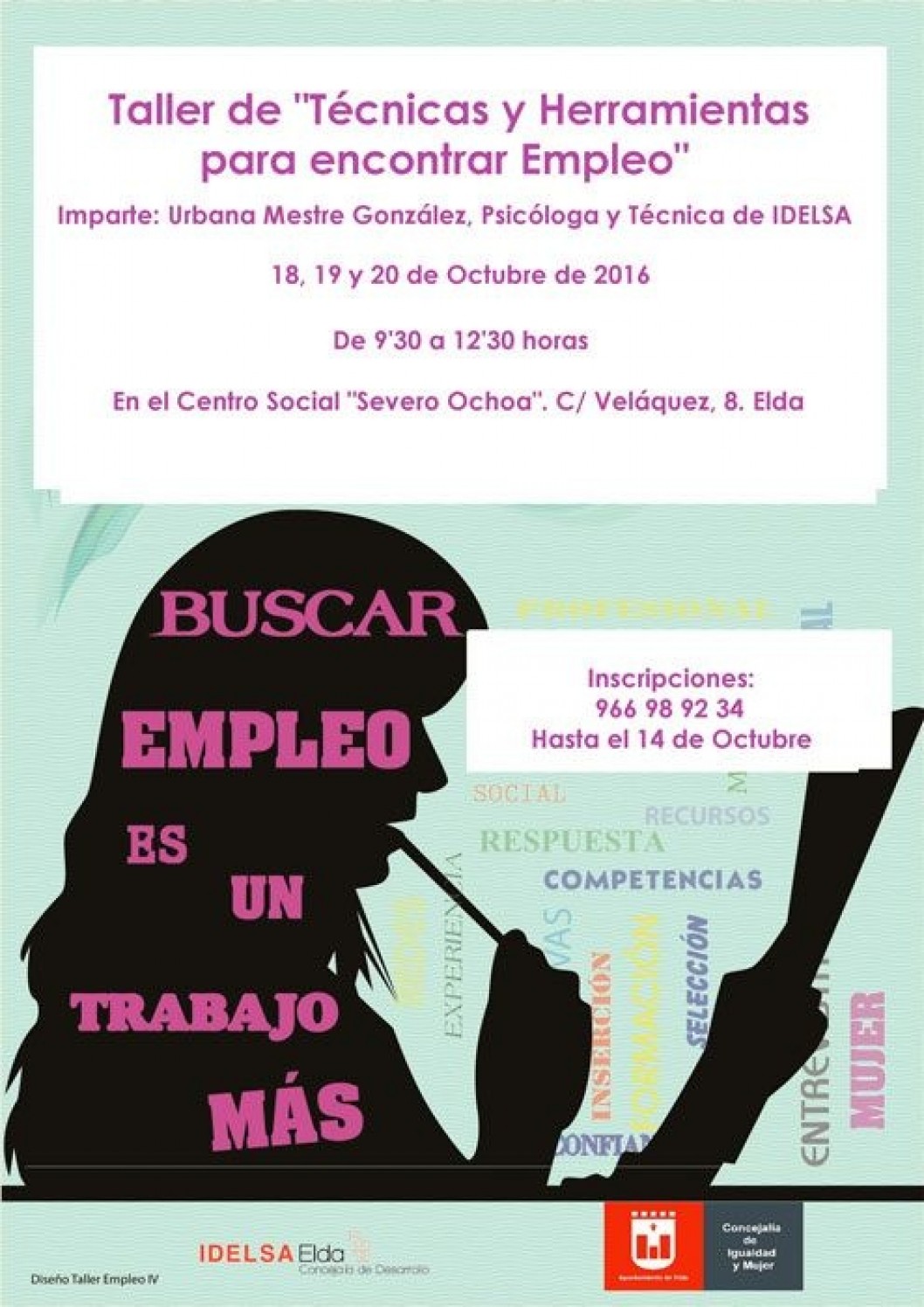 IDELSA ofrece un curso sobre técnicas para encontrar empleo dirigido a mujeres IDELSA ofrece un curso sobre técnicas para encontrar empleo dirigido a mujeres