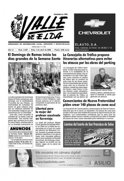 N&uacute;mero 2.467<span>7 de abril de 2006</span>