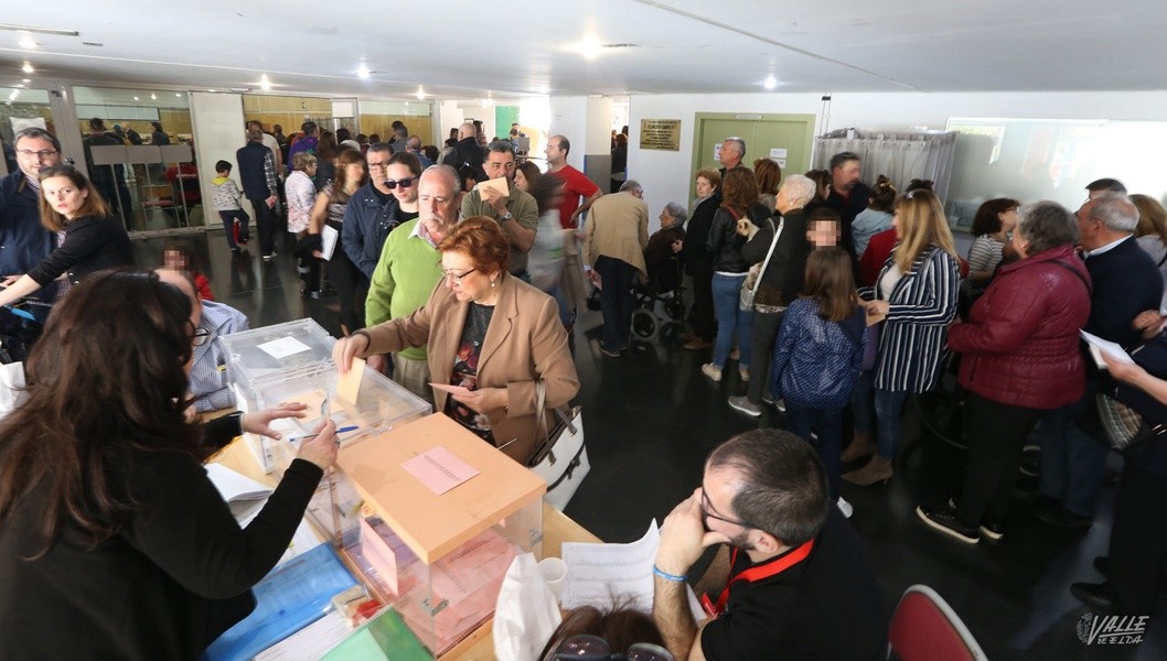 Elda y Petrer aumentan la participación en la jornada de elecciones generales Elda y Petrer aumentan la participación en la jornada de elecciones generales