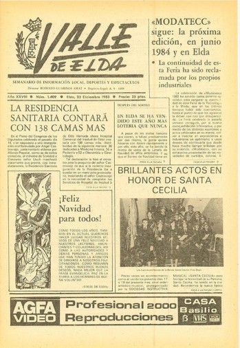 N&uacute;mero 1.409 - 23 de diciembre de 1983