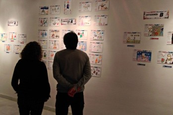 Exposici&oacute;n de los dibujos infantiles  del 4&ordm; Concurso de San Ant&oacute;n