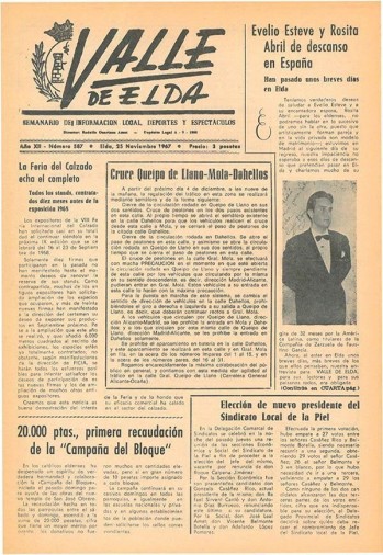 N&uacute;mero 0587 - 25 de noviembre de 1967