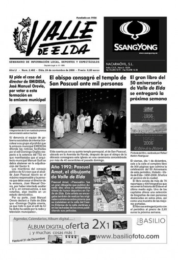 N&uacute;mero 2.492 - 24 de noviembre de 2006