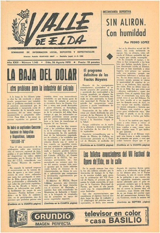 N&uacute;mero 1.145<span>26 de agosto de 1978</span>