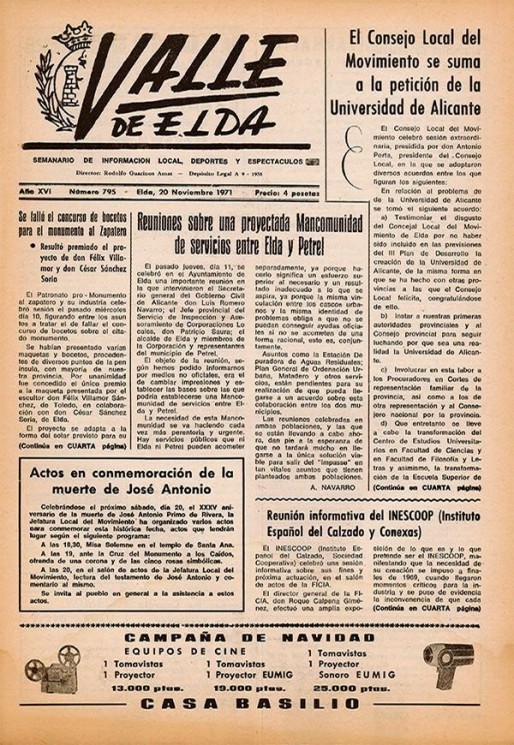 N&uacute;mero 0795<span>20 de noviembre de 1971</span>