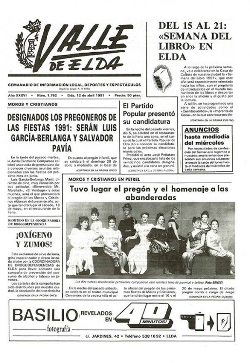 N&uacute;mero 1.762<span>12 de abril de 1991</span>