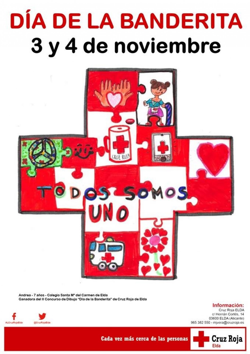 Cruz Roja celebra este fin de semana el Día de la Banderita Cruz Roja celebra este fin de semana el Día de la Banderita