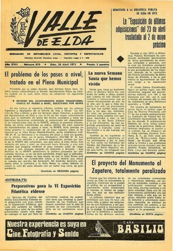 N&uacute;mero 0870 - 28 de abril de 1973