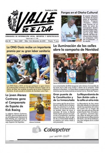 N&uacute;mero 2.667 - 3 de diciembre de 2010