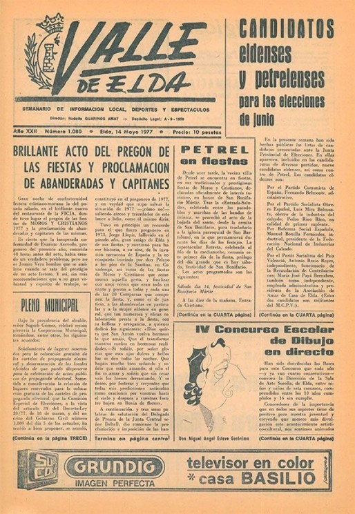 N&uacute;mero 1.080<span>14 de mayo de 1977</span>