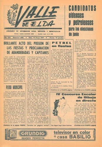 N&uacute;mero 1.080 - 14 de mayo de 1977