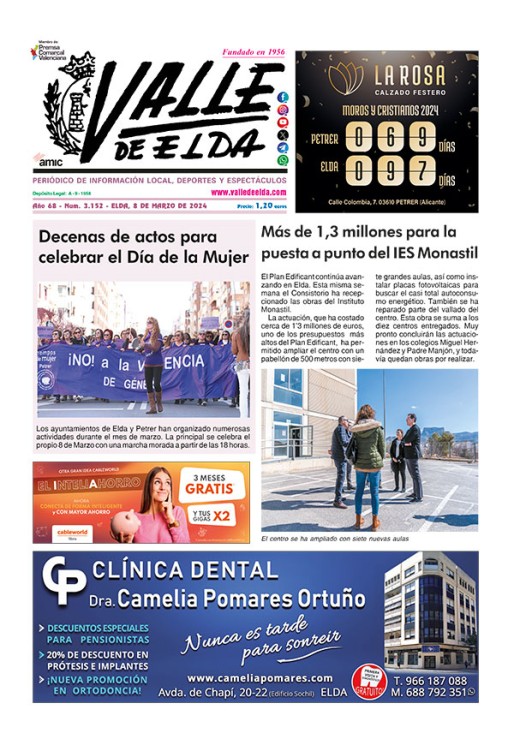 N&uacute;mero 3.152<span>8 de marzo de 2024</span>