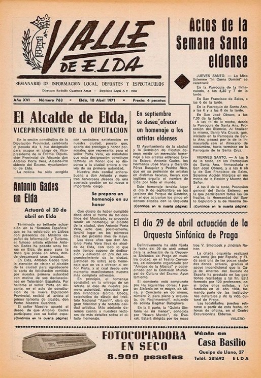 N&uacute;mero 0763<span>10 de abril de 1971</span>