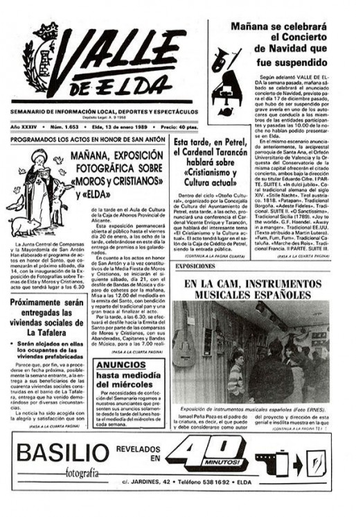 N&uacute;mero 1.653<span>13 de enero de 1989</span>
