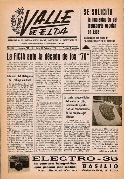 N&uacute;mero 0703<span>14 de febrero de 1970</span>