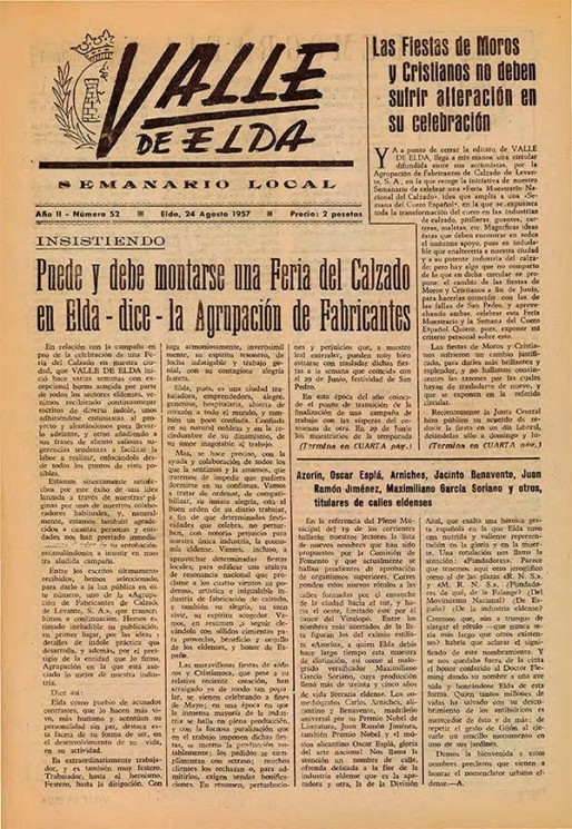 N&uacute;mero 0052<span>24 de agosto de 1957</span>