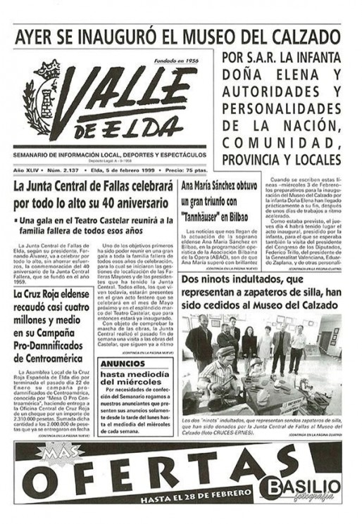 N&uacute;mero 2.137<span>5 de febrero de 1999</span>