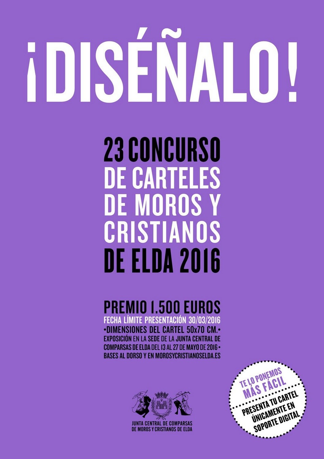 La Junta Central de Comparsas convoca su 23º concurso de carteles de Moros y Cristianos La Junta Central de Comparsas convoca su 23º concurso de carteles de Moros y Cristianos