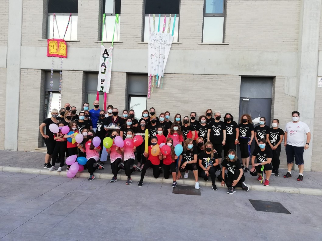 La escuela municipal de karate cumple 40 años La escuela municipal de karate cumple 40 años