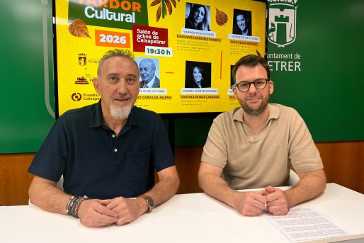 Pedro Garc&iacute;a y Cristina Monge  en el 39&ordm; &ldquo;Tardor Cultural&rdquo; de Petrer