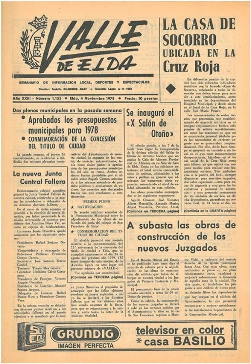 N&uacute;mero 1.155<span>4 de noviembre de 1978</span>