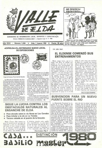 N&uacute;mero 1.290 - 1 de agosto de 1981