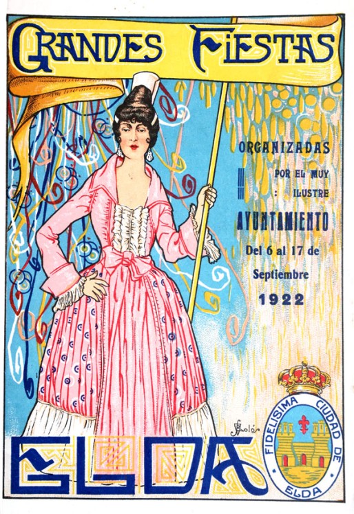 Programa Fiestas Mayores 1922