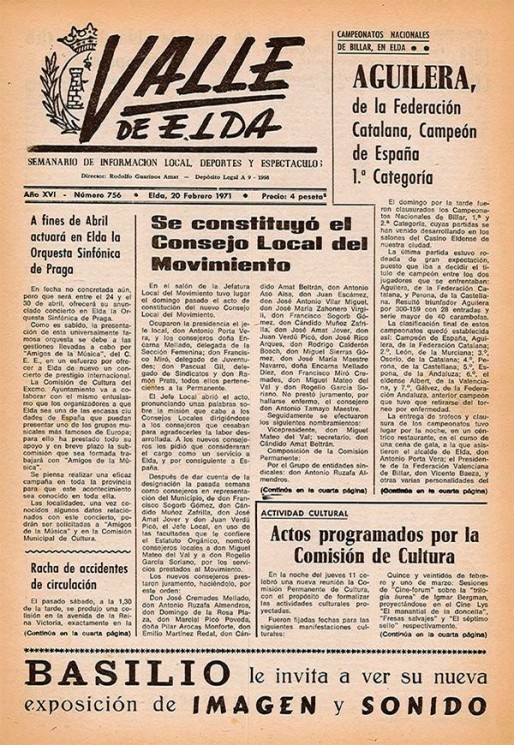 N&uacute;mero 0756<span>20 de febrero de 1971</span>