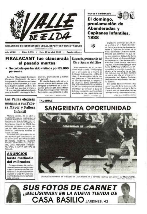 N&uacute;mero 1.619<span>22 de abril de 1988</span>