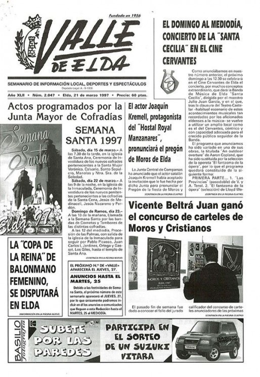 N&uacute;mero 2.047<span>21 de marzo de 1997</span>