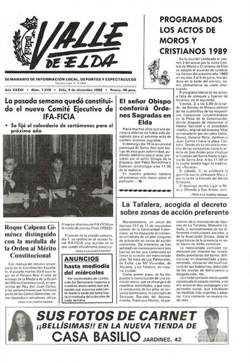 N&uacute;mero 1.648<span>9 de diciembre de 1988</span>