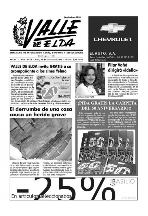 N&uacute;mero 2.459<span>10 de febrero de 2006</span>