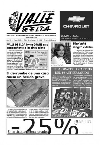 N&uacute;mero 2.459 - 10 de febrero de 2006